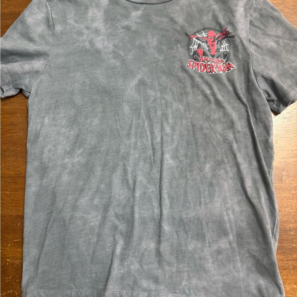 Marvel Gray Spider-Man Short Sleeve Tee